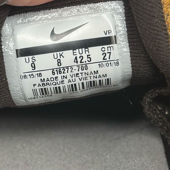 Nike Reax 8 Training Tennis Shoes Sneakers Color Wheat size 9 616272-700 - Picture 9 of 14